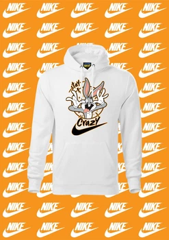 Худи YOUstyle Crazy Bugs Bunny 1109 White L