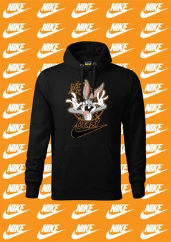 Худи YOUstyle Crazy Bugs Bunny 1109 Black XXL