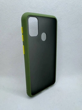 Чехол Sport Matt для Samsung Galaxy M21 Оливковый