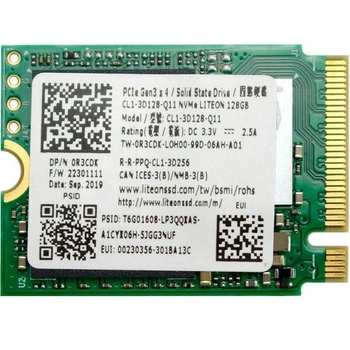 Накопитель SSD 128GB Lite-On M.2 2230 PCIe 3.0 x4 TLC (CL1-3D128-Q11)