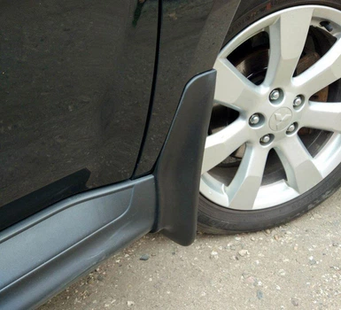 Брызговики Mitsubishi Outlander 2010-2012 передние оригинальные № MZ314340 Mitsubishi
