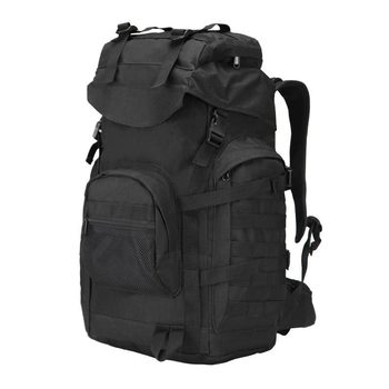 Рюкзак тактичний AOKALI Outdoor A51 Black для військових армійська