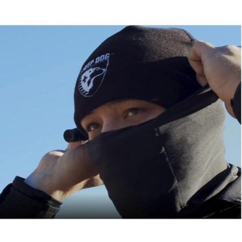 Антибактериальная маска Original SWAT F.A.N.G Neck Gaiter Small, Чорний