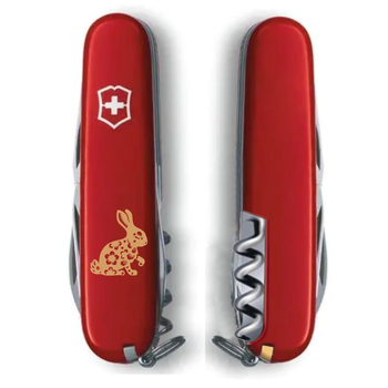 Нож Victorinox Spartan Zodiac White Бенгальський Кролик Bronze (1.3603_Z2065u)