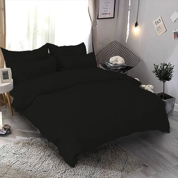 Постельное белье Бязь Голд Люкс, Vital Textile Эвро 200х220см (BL-20) черный