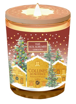 Свічка Collines de Provence Цитрусовий чай Christmas 180г