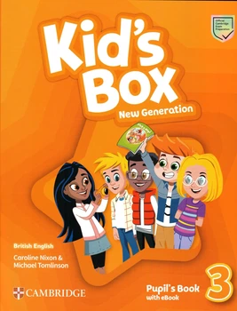 Учебник Kid's Box New Generation 3: Pupil's Book with eBook ISBN: 9781108815826