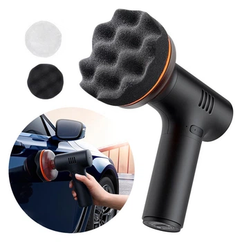 Портативна акумуляторна машинка для полірування автомобіля Baseus NeoPower Wireless Mini Car Waxer Lite