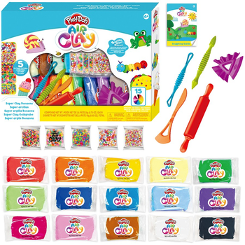 Zestaw gliny powietrznej dla rzeżbienia Hasbro Play doh Air Clay Bonanza (653899091576)