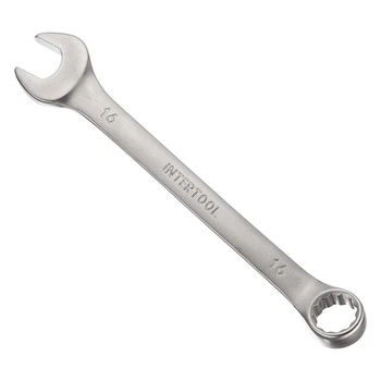 Ключ комбінований 16 мм INTERTOOL HT-1216