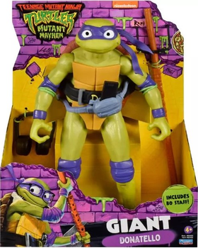 Figurka TMNT Mutant Mayhem Wojownicze Żołwie Ninja Donatello Gigant 30 cm (43377834021)