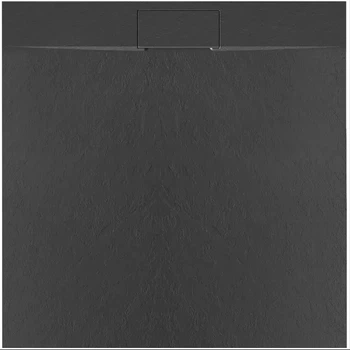 Душовий піддон REA BAZALT 90x90 BLACK