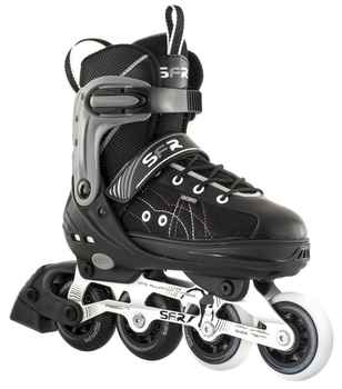 Раздвижные роликовые коньки SFR RX - XT Adjustable 32-35.5 Black/Grey