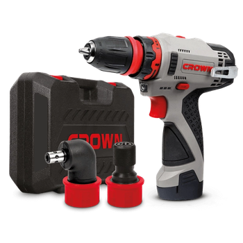 Аккумуляторная дрель шуруповерт CROWN CT21072HQX-2 BMC