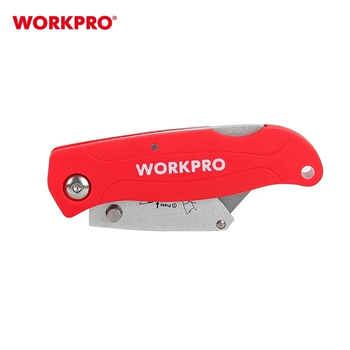 Нож трапециевидный складной WORKPRO WP211002