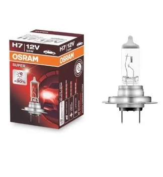 Галогенная лампа Osram H7 Super +30% 12V 55W 64210SUP (02012)