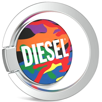 Uchwyt Diesel Universal Ring Pride Camo na telefon Wielokolorowy (8718846088916)