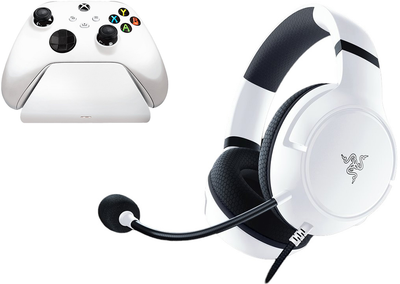 Słuchawki Razer Kaira for Xbox & Razer Charging Stand, White (RZ82-03980100-B3M1)