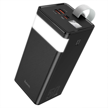 Портативная Зарядка Power Bank HOCO J86A 50000 mAh PD20W+QC3.0 22.5W Чёрный