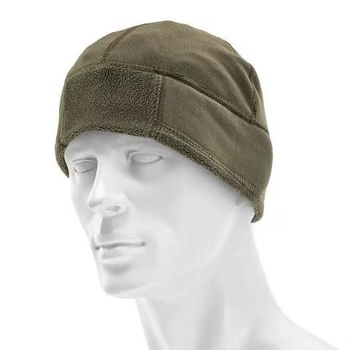 Флисовая шапка подшлемник MFH BW Hat Fleece тактическая флис олива S M