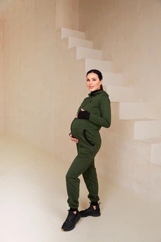 Жіночий комбінезон для вагітних і годуючих MOONSUIT L Pluto Khaki (pr_L00004)