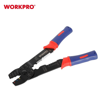 Кліщі для обтиску/зняття ізоляції WORKPRO 200 мм, 0,75-6,0 мм PRO WP291001