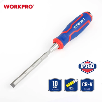 Стамеска - долото ударная WORKPRO 10 мм CR-V PRO WP243005