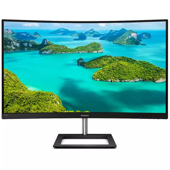 Монітор РК 32" Philips 322E1C/00 VA/1920х1080/75Гц/VGA/Display Port/HDMI вигнутий екран Чорний