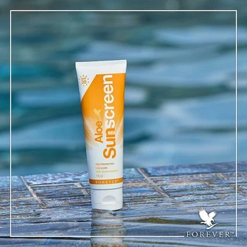Солнцезащитный крем Алоэ Вера FOREVER Aloe Sunscreen с SPF 30 для всех типов кожи 118 мл
