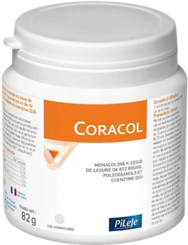 Натуральна харчова добавка PiLeJe Coracol 150 таблеток (3701145601011)