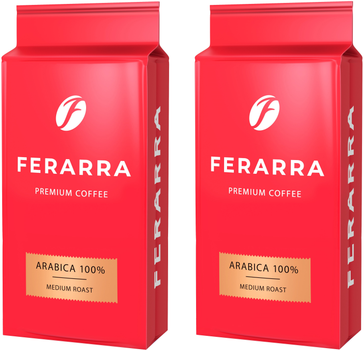 Упаковка молотого кофе Ferarra Arabica 100% 250 г х 2 шт (2000006782212)