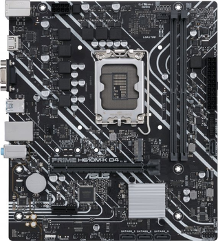 Материнська плата Asus PRIME H610M-K D4 Socket 1700/MicroATX/2хDDR4 DIMM