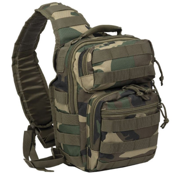 Рюкзак Mil-Tec One Strap Assault 10 л 300 х 220 х 130 мм Камуфляж (14059120)