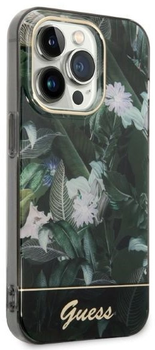 Панель Guess Jungle Collection для Apple iPhone 14 Pro Max Зелений (3666339064433)