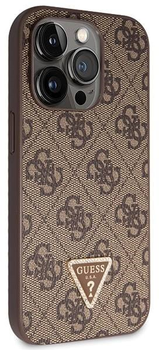 Панель Guess Crossbody Metal Logo для Apple iPhone 14 Pro Max Коричневий (3666339146931)