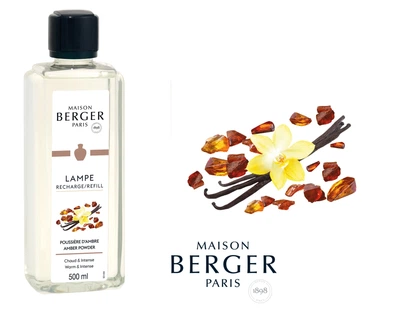 Аромат-наповнювач (Лампа Берже) Maison Berger AMBER POWDER 500ml. (115022-BER)