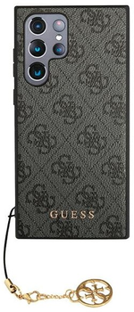 Панель Guess 4G Charms Collection для Samsung Galaxy S23 Ultra Сірий (3666339115012)