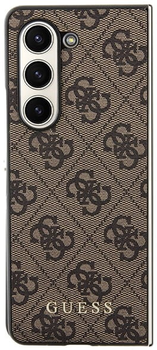 Панель Guess 4G Charms Collection для Samsung Galaxy Z Fold 5 Коричневий (3666339171971)