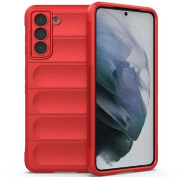 Силиконовый (TPU) чехол Deexe Terra Case для Samsung Galaxy S21 (G991) - Red