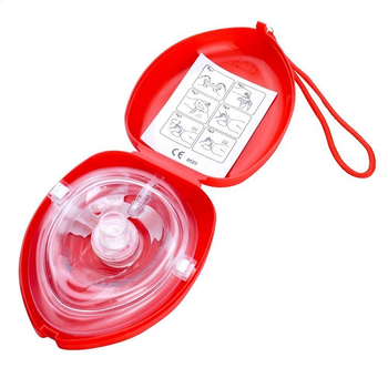Маска CPR/СЛР в пластиковому кейсі для штучної вентиляції легень