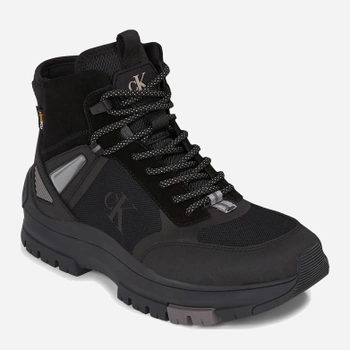 Letnie buty trekkingowe męskie wysokie Calvin Klein Jeans YM0YM00762 40 Czarne (8720108623735)