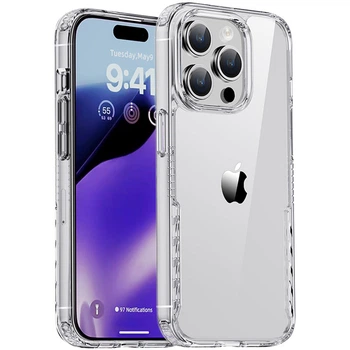 Чохол TPU+PC Multi-Color Apple iPhone 14 Pro Max (6.7") Clear Без бренду