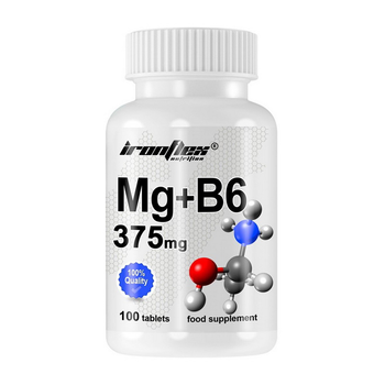 Магний с витамином В6 IronFlex Mg+B6 375 mg 100 tabs