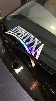 Виниловая Наклейка на Авто/Мото на Стекло/Кузов " СТРИТУХА STRUTYXA" Дрифт стикеры под заказ радужная BMW AUDI ваз ford