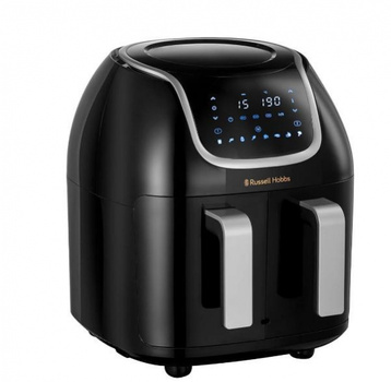 Мультипіч Russell Hobbs на 2 чаші Satisfry Snappi, 1700Вт, чаша-2х4, 5л, сенсорне кер., 8 програм, пластик, чорний 27290-56