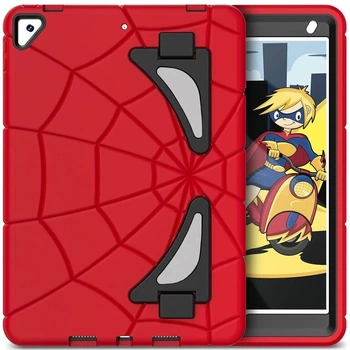 Чохол STR Spider Apple iPad Air 2 (9.7" екран) дитячий з підставками Spiderman Red/Black