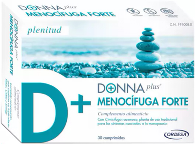 Натуральная пищевая добавка DonnaPlus Menocifuga Forte 30 капсул (8426594090135)