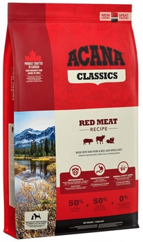 Sucha karma ACANA Red Meat Dog dla dorosłych psów wszystkich ras 9.7 kg (0064992561123)