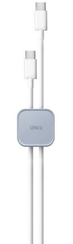 Набір органайзерів Uniq Pod для кабелю самоклеючі, магнітні 8 шт. Сині (8886463684986)