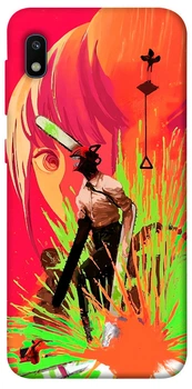 TPU чохол Demsky Anime evolution 5 Людина-бензопила (Chainsaw Man) для Samsung Galaxy A10 (A105F)